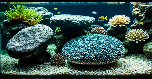 Pierre d'aquarium : choisissez les meilleures options pour votre décor